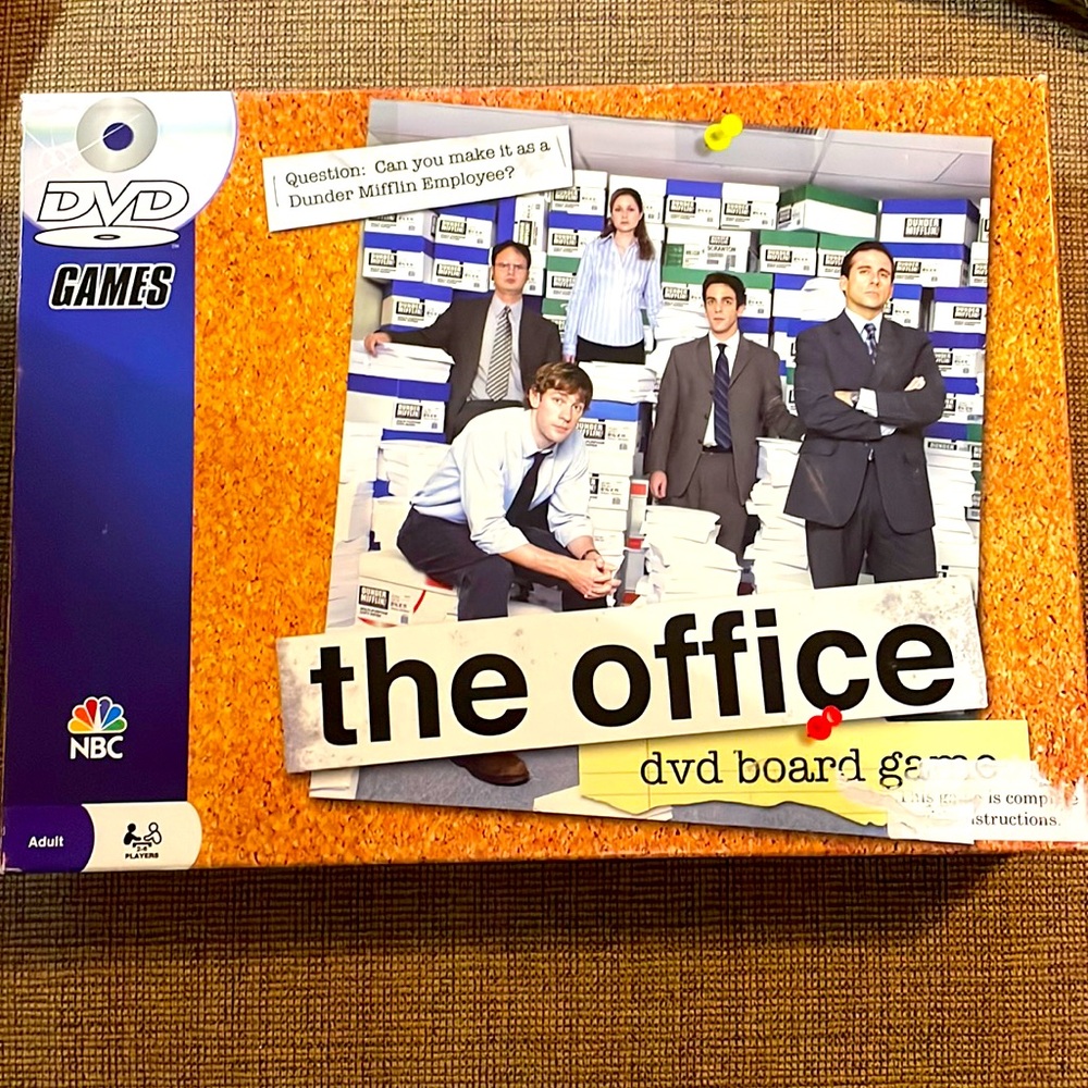the office dvd board game
Answer trivia questions based on hundreds of clips